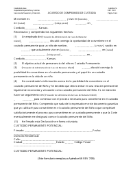 Apendice 5l - Acuerdo De Compromiso De Custodia - Kansas (Spanish)