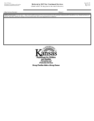 Appendix 5M Referral to Dcf for Continued Services - Kansas, Page 3