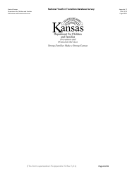 Appendix 7C National Youth in Transition Database Survey - Kansas, Page 4