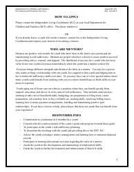 Appendix 7H Mentor Application Packet - Kansas, Page 2