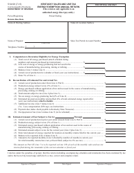 Document preview: Form 51A129 Energy Exemption Annual Return - Kentucky Sales and Use Tax - Kentucky