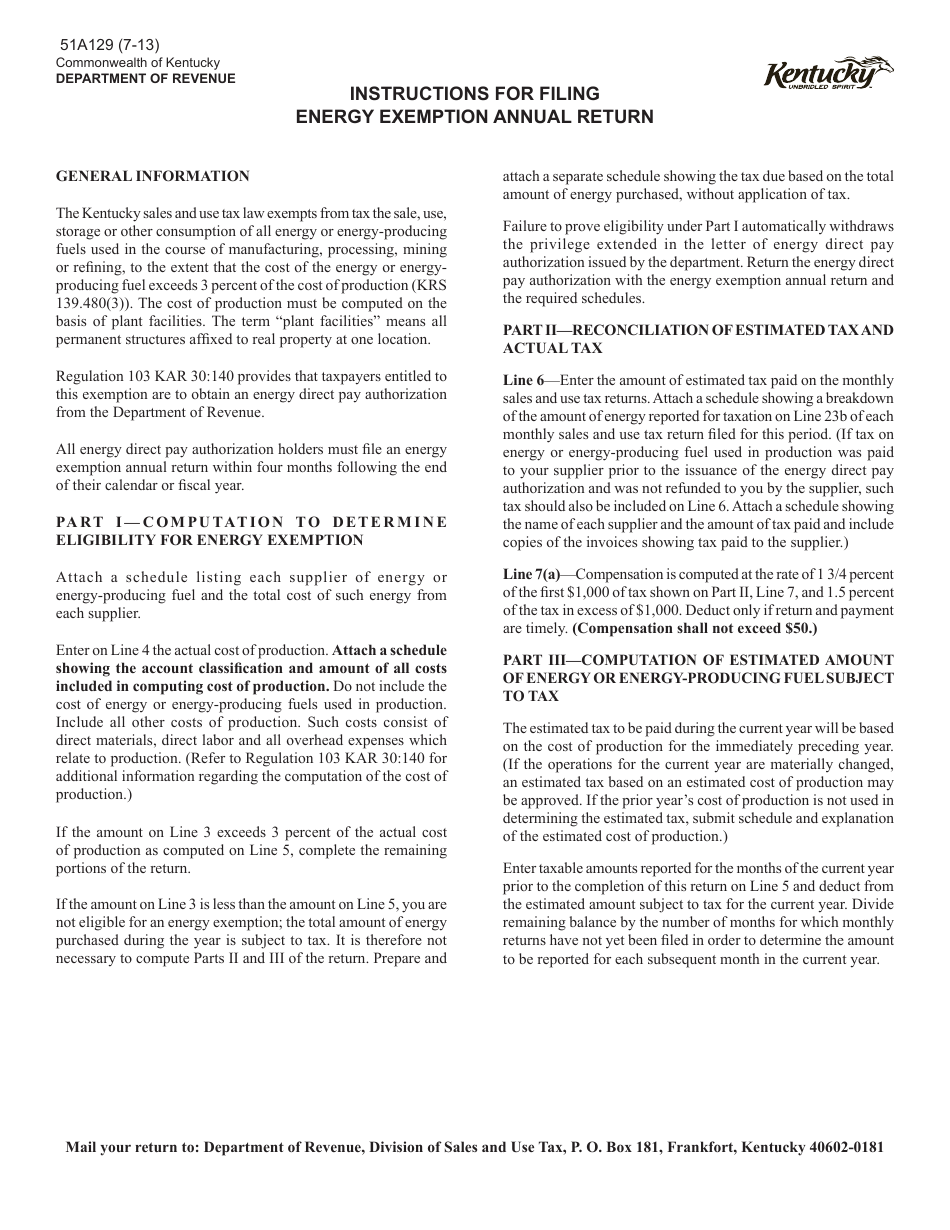 Form 51A129 Fill Out, Sign Online and Download Printable PDF