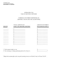 Form 51A129 Energy Exemption Annual Return - Kentucky Sales and Use Tax - Kentucky, Page 3