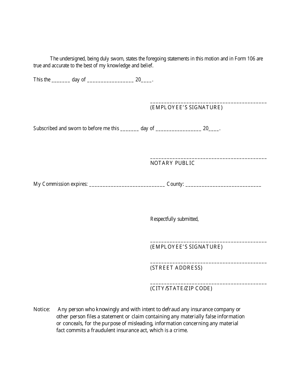 Form MTR-1 Motion to Reopen by Employee - Kentucky, Page 3