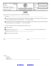 Form AOC-275.14 Respondent's Financial Statement, Affidavit of Indigency, Request for Reduced Gpms Costs, and Order - Kentucky, Page 3