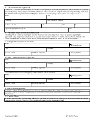 High Volume End Use Facility Application Form - Louisiana, Page 2