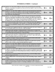 Application for a Certificate of Authority as a Louisiana Domiciled Insurer Form - Louisiana, Page 8