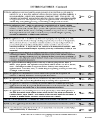 Application for a Certificate of Authority as a Louisiana Domiciled Insurer Form - Louisiana, Page 9