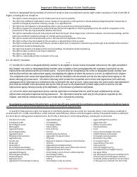 Louisiana Victim Notice and Registration Form - Louisiana, Page 4