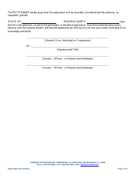 Form DPSLP8012 Registration for Master Plumber/Mechanical Contractor - Louisiana, Page 3