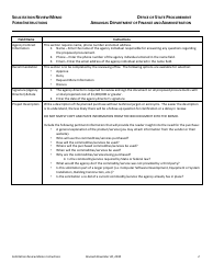 Instructions for Solicitation Review Memo Form - Arkansas, Page 2