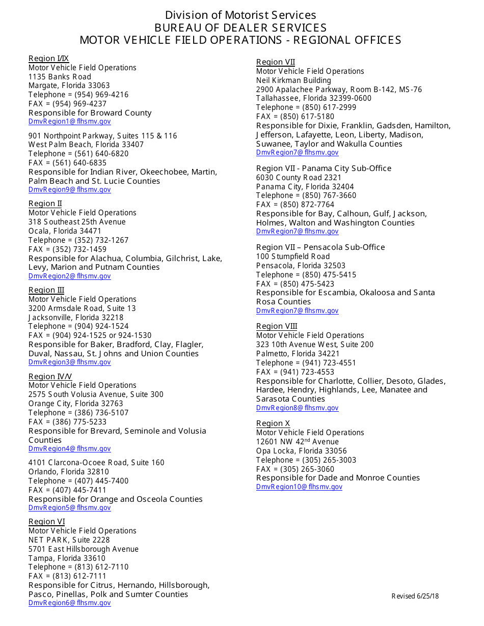 Form HSMV84901 Complaint Affidavit - Florida, Page 3