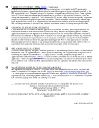 Form HSMV85103 Original Applicant Checklist - International Registration Plan - Florida, Page 4