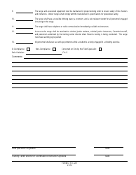Form CJSTC-201 Firing Range Facility and Equipment Requirements - Florida, Page 2