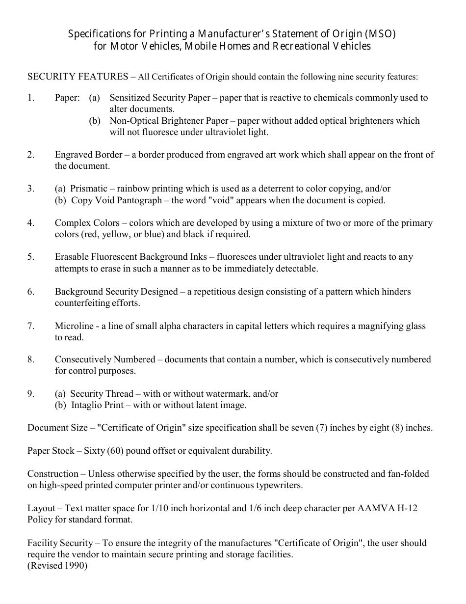 Form HSMV84256 Application for a License as a Motor Vehicle or Recreational Vehicle Manufacturer, Importer, or Distributor or a Mobile Home Manufacturer - Florida, Page 12