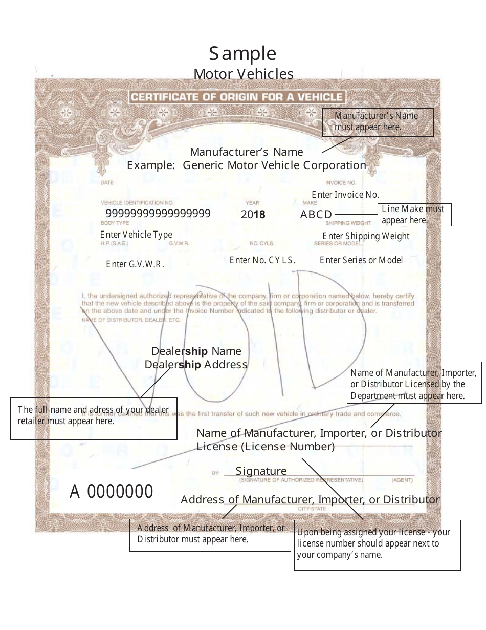 Form HSMV84256 Application for a License as a Motor Vehicle or Recreational Vehicle Manufacturer, Importer, or Distributor or a Mobile Home Manufacturer - Florida, Page 16