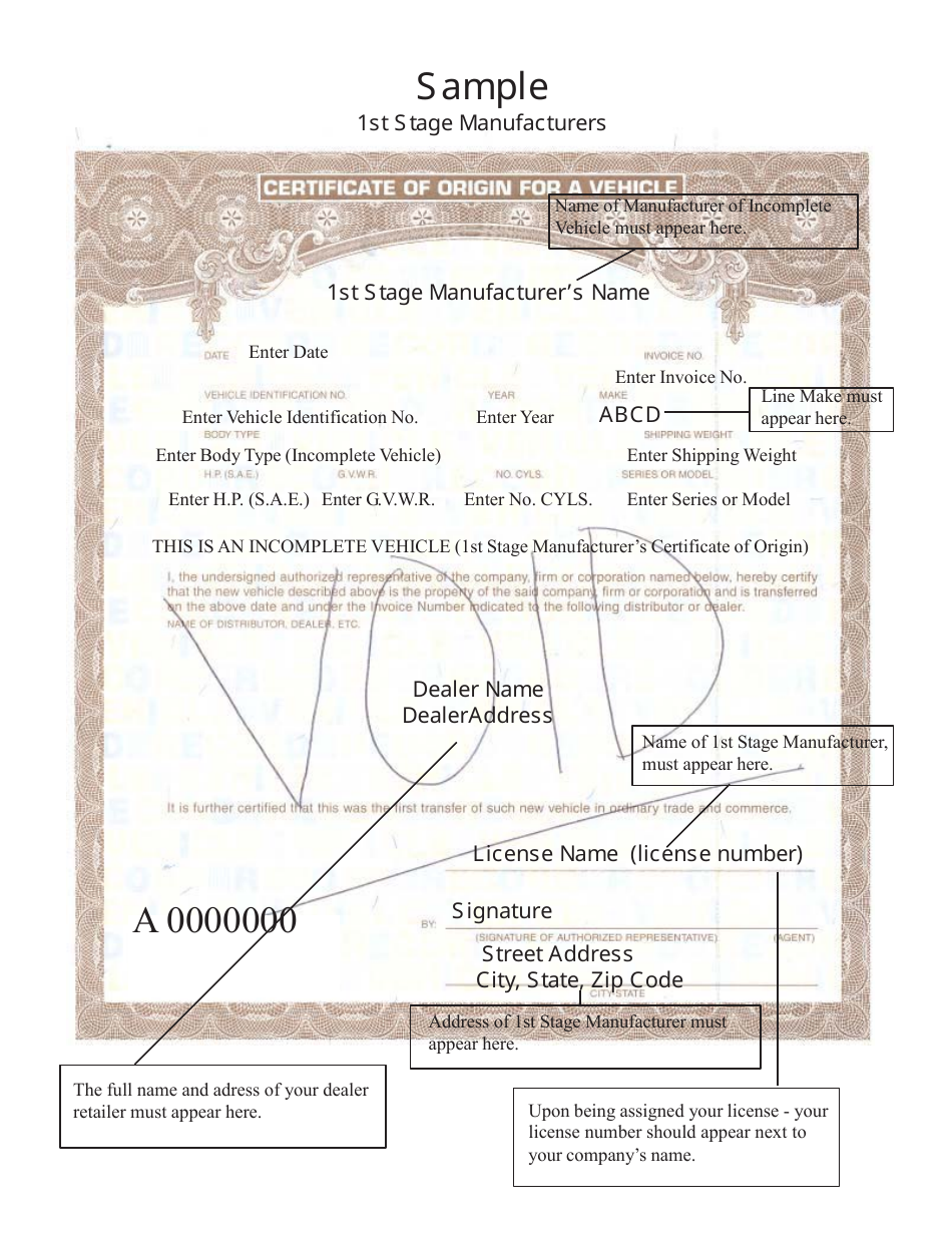 Form HSMV84256 Application for a License as a Motor Vehicle or Recreational Vehicle Manufacturer, Importer, or Distributor or a Mobile Home Manufacturer - Florida, Page 26
