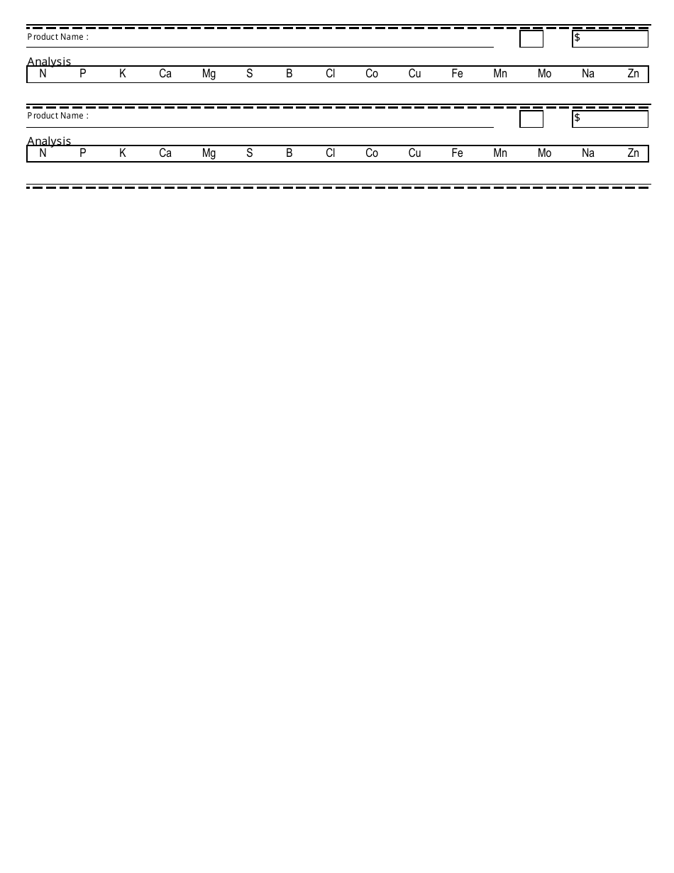 Feed, Seed  Fertilizer Registration Application Form - Maine, Page 6