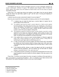 Attorney General&#039;s Model Landlord-Tenant Lease - Maine, Page 11