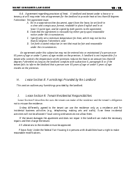 Attorney General&#039;s Model Landlord-Tenant Lease - Maine, Page 13