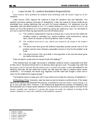 Attorney General&#039;s Model Landlord-Tenant Lease - Maine, Page 14