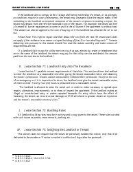 Attorney General&#039;s Model Landlord-Tenant Lease - Maine, Page 15