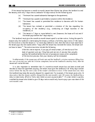 Attorney General&#039;s Model Landlord-Tenant Lease - Maine, Page 18