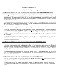 Form CR-127 Notice of Fine and Plea / Answer - Maine, Page 2