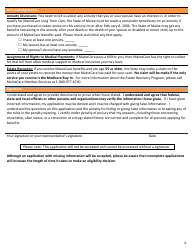 Form OFI NHW01 Application for Long Term Care Mainecare - Maine, Page 8