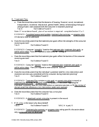 Class Member Treatment Planning Review Directions &amp; Evidence - Maine, Page 3