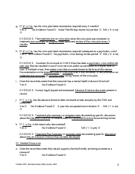 Class Member Treatment Planning Review Directions &amp; Evidence - Maine, Page 4