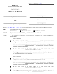 Form MNPCA-10 Articles of Merger - Maine