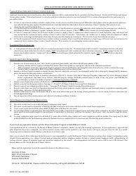 Form MVE-83 Driver Education School License Application - Maine, Page 2