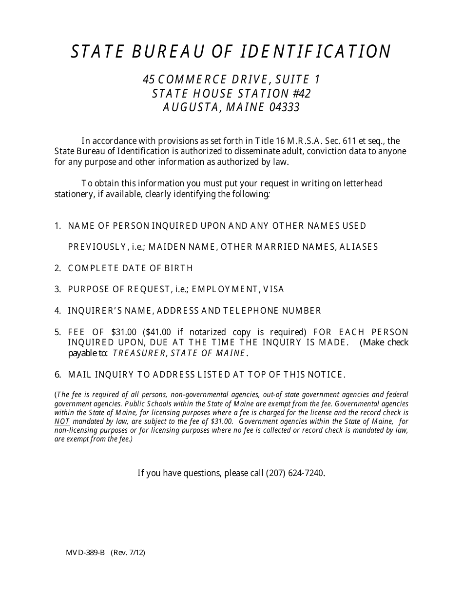 Form MVD-397 Dealer License Application Package - Maine, Page 5