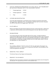 Form MVD-354 Application for Trailer Transit License - Maine, Page 5