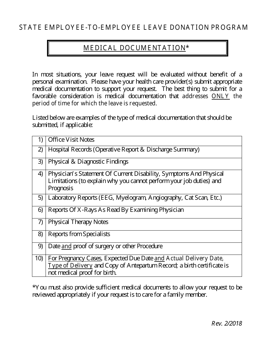 Employee-To-Employee Leave Donation Request to Appeal Packet - Maryland, Page 3