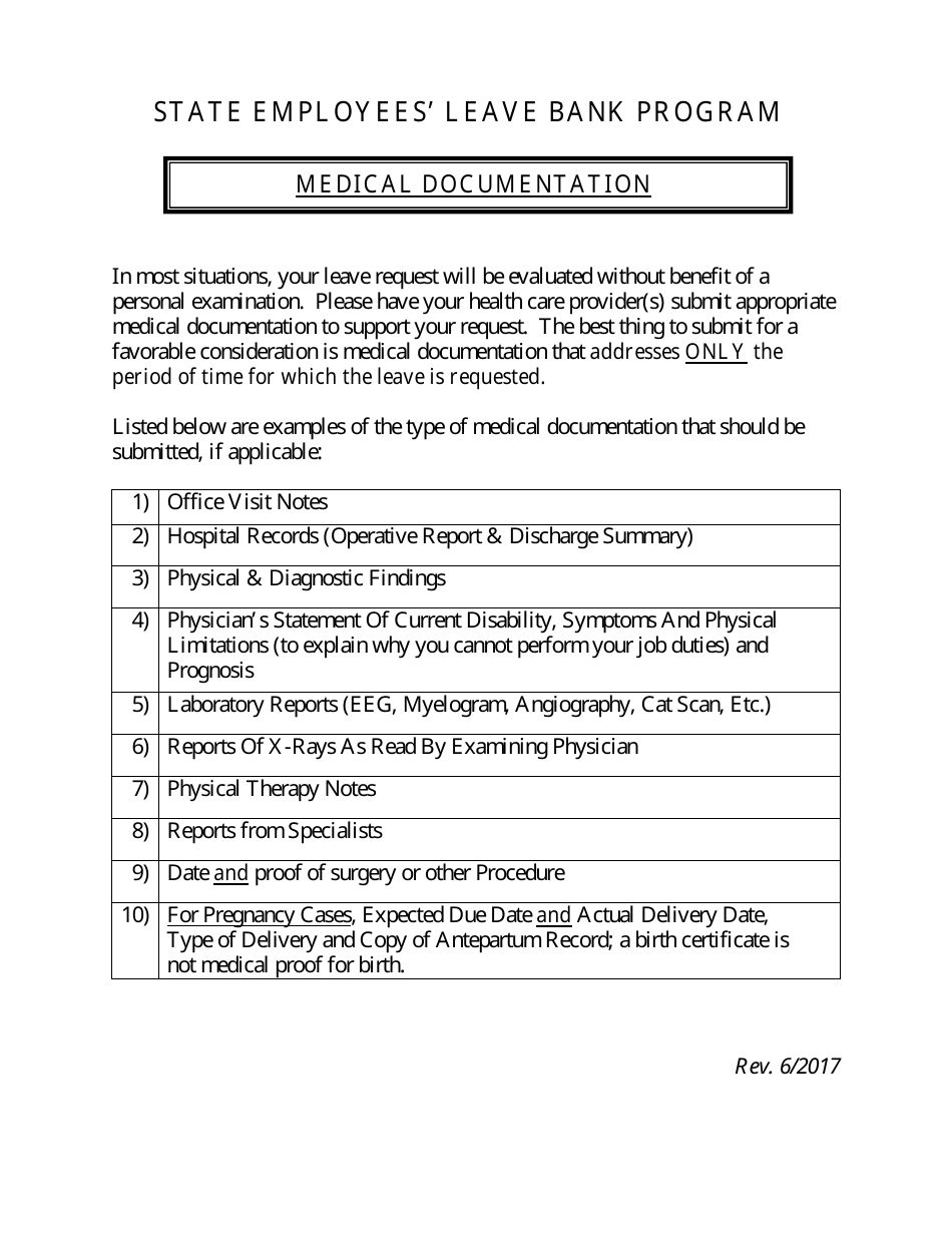 Form MS408 State Employees Leave Bank Request Form - Maryland, Page 6