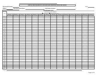 Form MDE/WMA/COM.001 Surface Water / Gwudi Monthly Compliance Determination - Maryland, Page 5