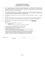 &quot;Application for Radioactive Material License Authorizing the Use of Sealed Sources in Xrf Devices&quot; - Maryland, Page 6