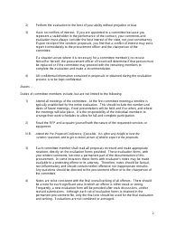Dhmh Certification of Impartiality for Members of Evaluation Committee - Maryland, Page 2