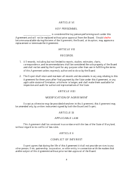 Expert Witness Agreement Form - Maryland, Page 4