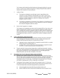 Form MDH4133 Human Service Funding Agreement - Maryland, Page 13