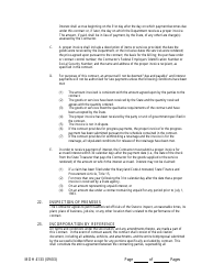 Form MDH4133 Human Service Funding Agreement - Maryland, Page 14