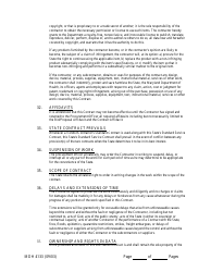 Form MDH4133 Human Service Funding Agreement - Maryland, Page 16