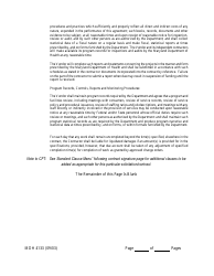 Form MDH4133 Human Service Funding Agreement - Maryland, Page 20