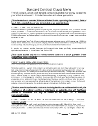 Form MDH4133 Human Service Funding Agreement - Maryland, Page 22