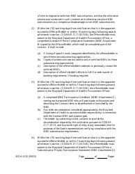 Form MDH4133 Human Service Funding Agreement - Maryland, Page 4