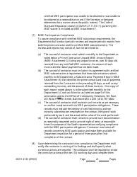 Form MDH4133 Human Service Funding Agreement - Maryland, Page 6