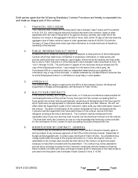 Form MDH4133 Human Service Funding Agreement - Maryland, Page 9