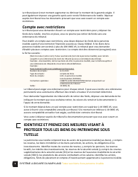 Guardian of the Property of a Disabled Person Checklist - Maryland (French), Page 2